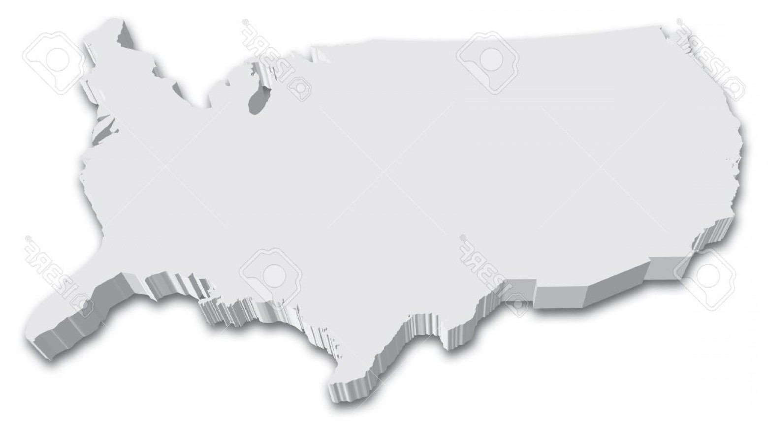 1560x856 Simplified Map Of Us States Vector Outline Ai Northeast Blank