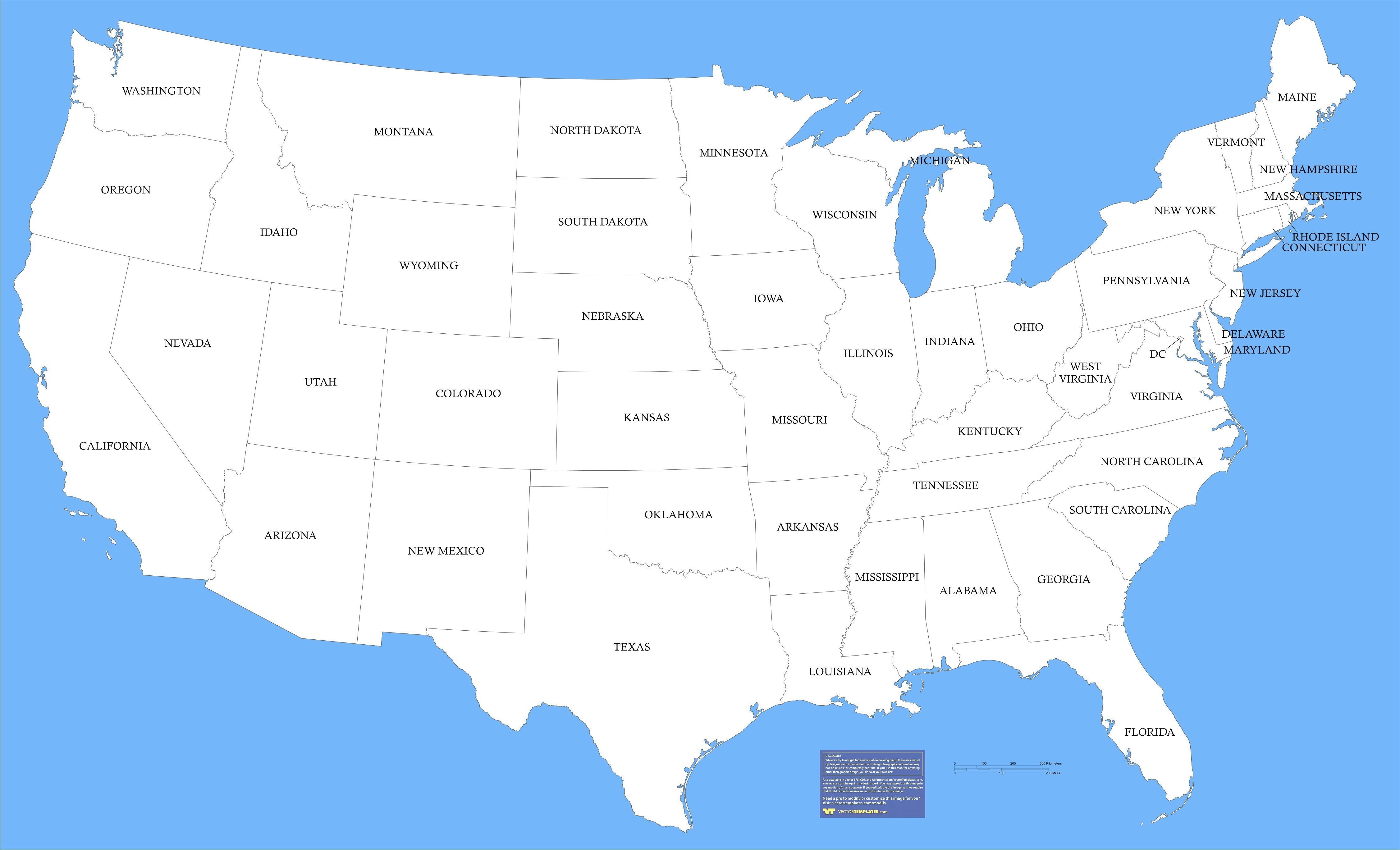 4506x2736 New Map Of United States Vector Wmasteros.co