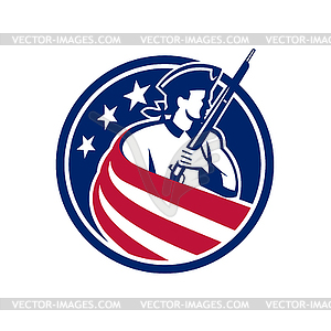 300x300 American Patriot Usa Flag Icon