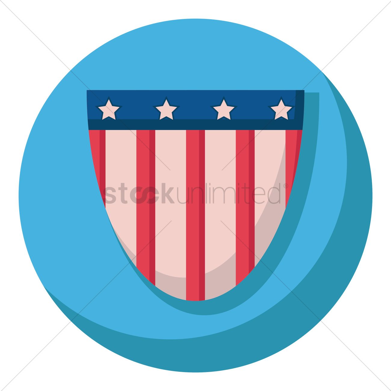 1300x1300 Usa Flag Icon Vector Image