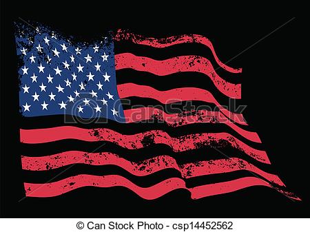 450x337 Usa Flag Vector Realistic.