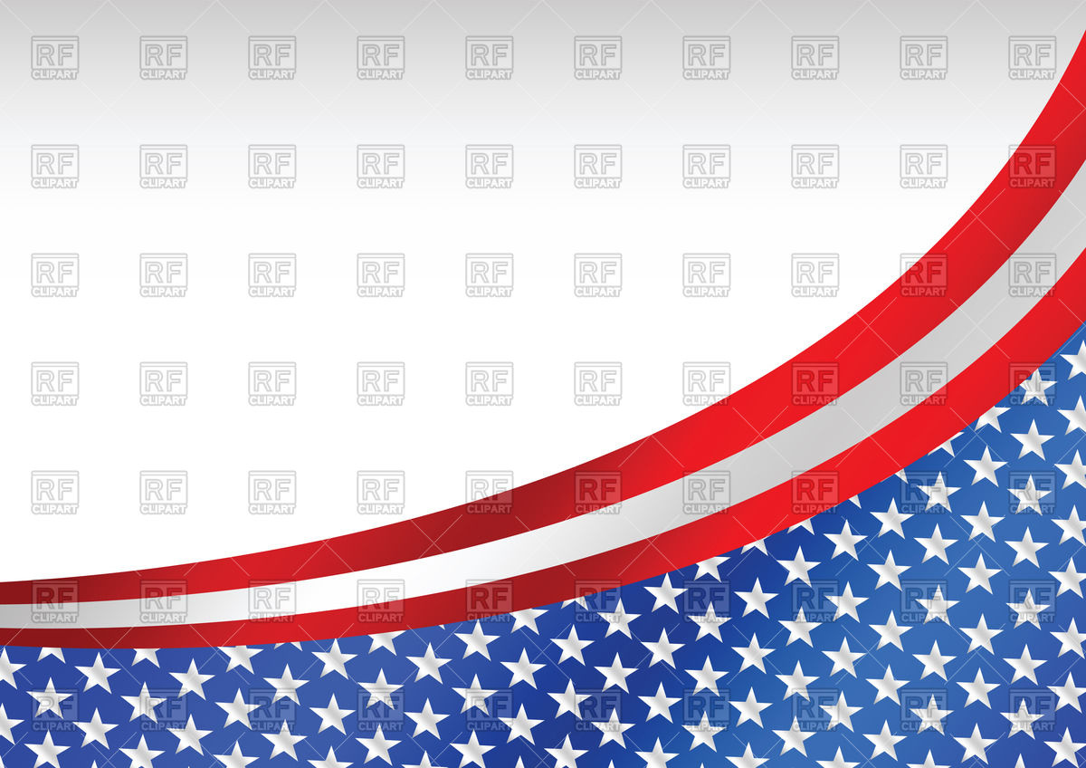 1200x848 Background With Usa Flag Vector Image Vector Artwork Of