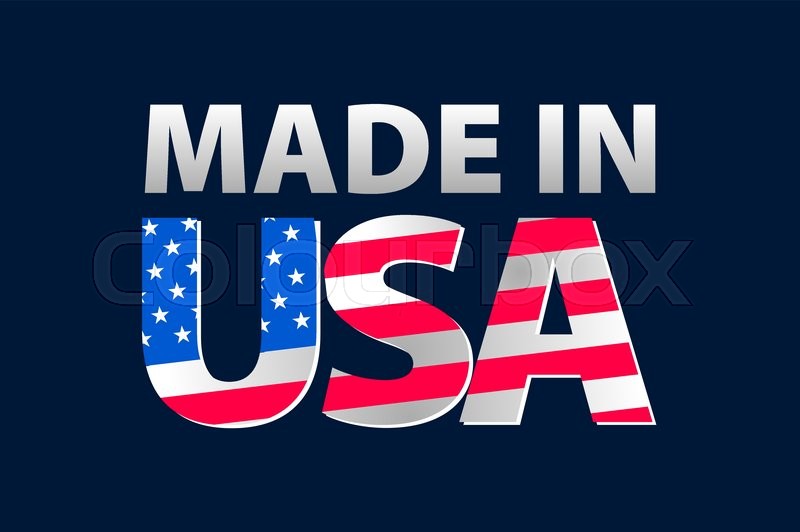 800x532 Vector Made In The Usa Logo Vector Art Stock Vector Colourbox