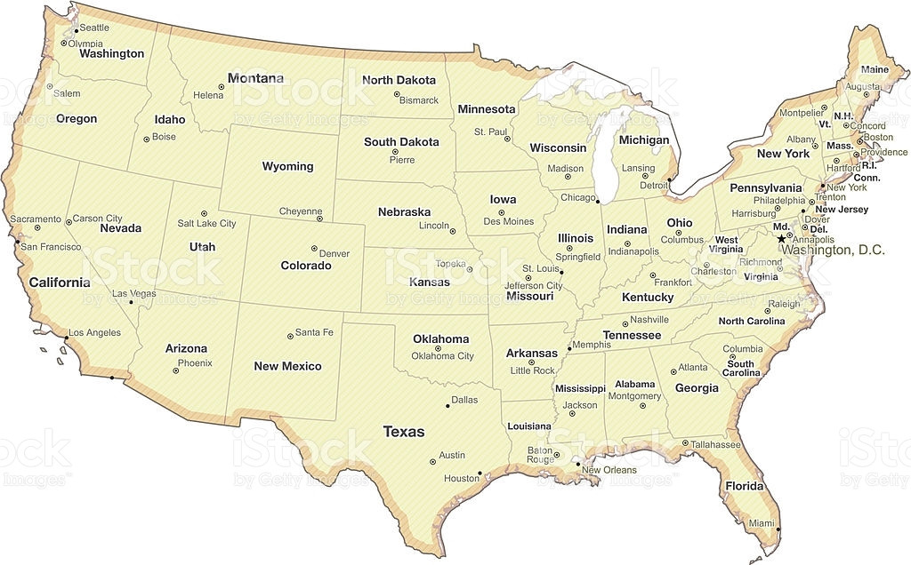 1024x636 Usa Map Vector Free Download