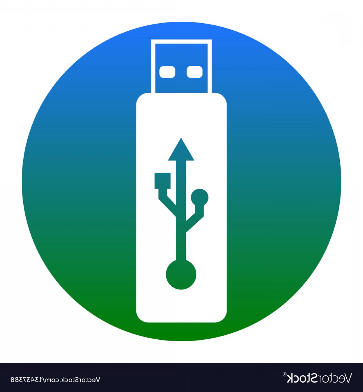 1200x1296 Usb Flash Drive Sign White Icon In Vector Orangiausa