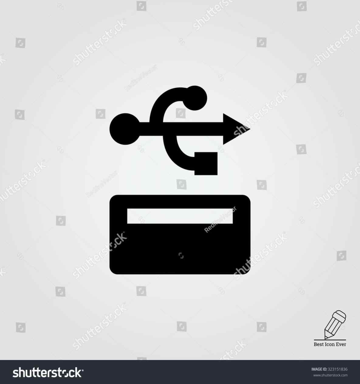 1185x1264 Usb Symbol Vector Usbon.win