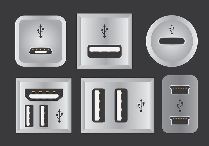 700x490 Usb Free Vector Art