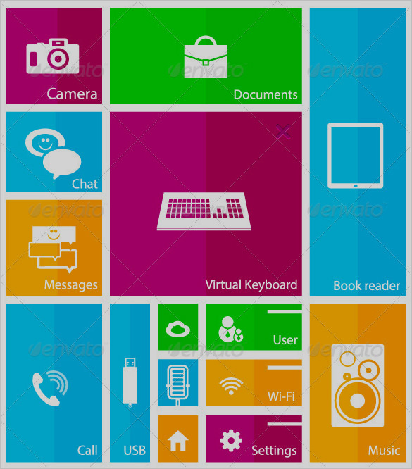 585x666 Mobile User Interface Designs