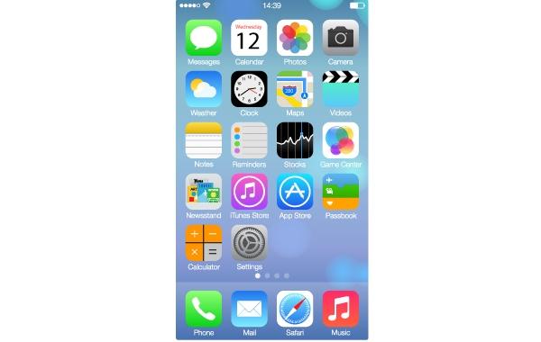 600x380 Vector User Interface Of Ios7