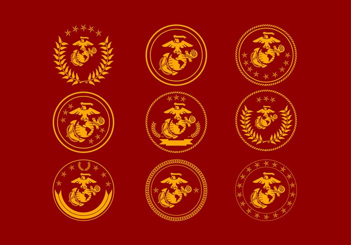 700x490 Usmc Badge Vector
