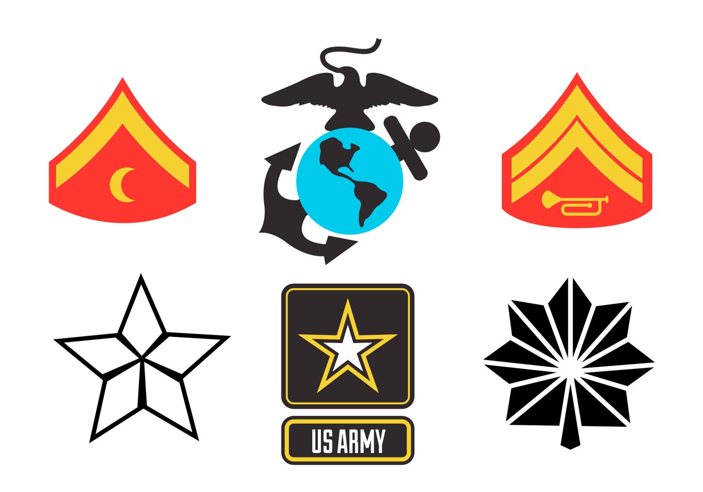 1400x980 United States Marine Corps Vectors