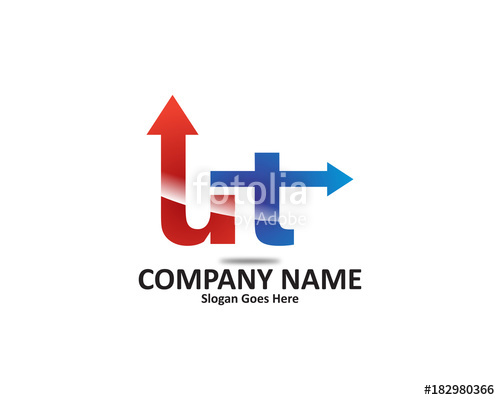 500x400 Ut Letter Logo Stock Image And Royalty Free Vector Files On