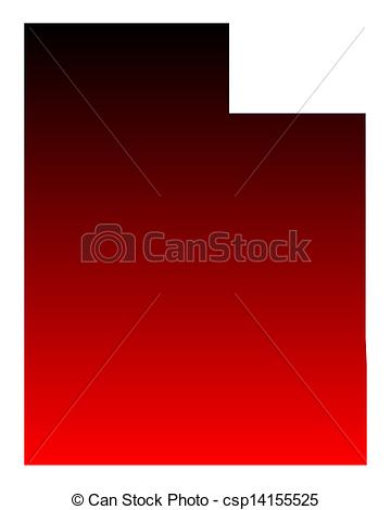 360x470 Map Of Utah.