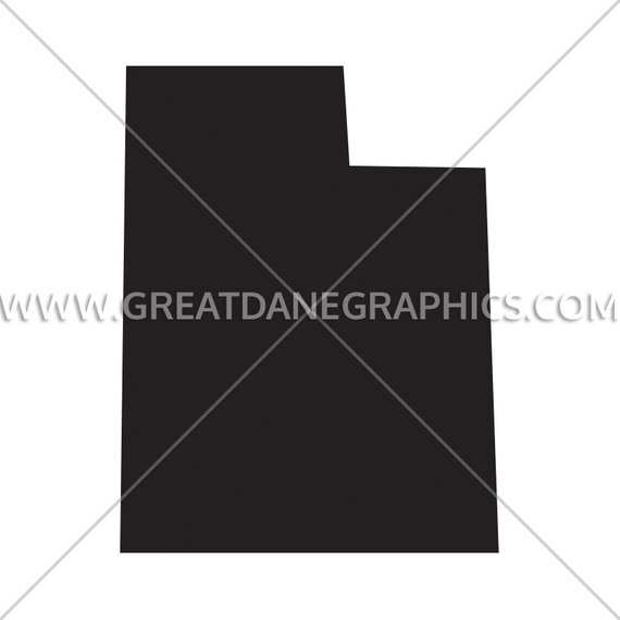 570x570 Utah Silhouette Utah Svg Utah Vector State Svg Svg File Etsy