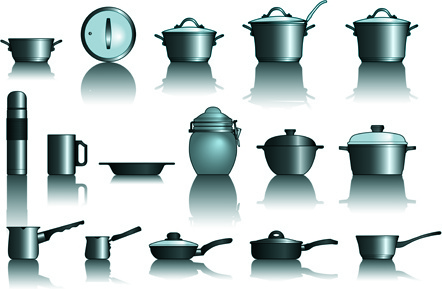 442x289 Kitchen Utensils Free Vector Download (566 Free Vector) For
