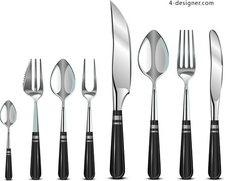 460x364 4 Designer Kitchen Utensils Vector Material