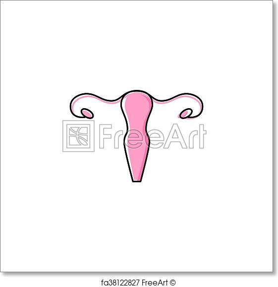 Uterus Vector at GetDrawings | Free download