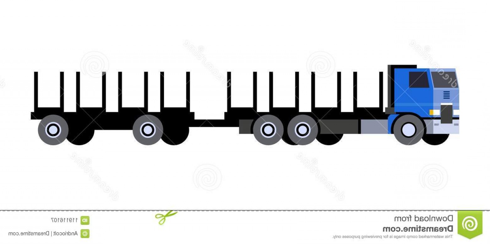 1560x776 Vector Truck And Trailer Hauling Shopatcloth