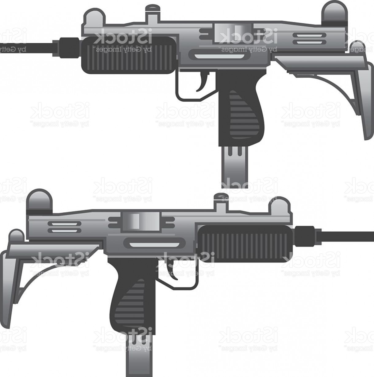 1219x1228 Uzi Machine Gun Vector Eps Gm Lazttweet