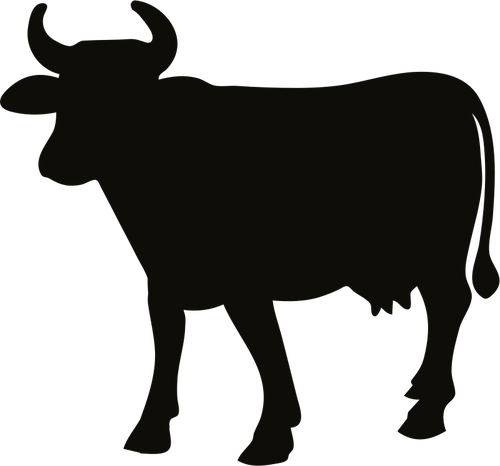 500x466 Collection Of Free Cow Vector Hand Drawn. Download On Ubisafe