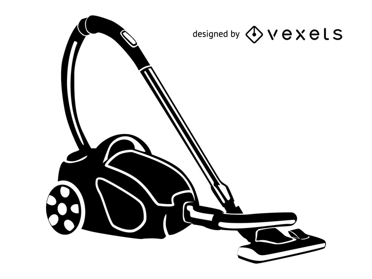 760x570 Silhouette Black Amp White Vacuum Cleaner