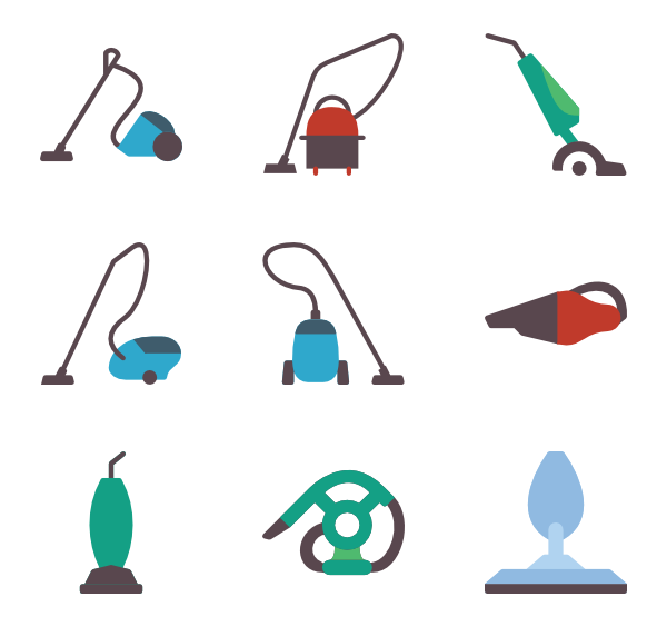 600x564 Vacuum Cleaner Icons