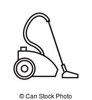 180x195 Vacuum Cleaner Icon Vector. Flat Simple Color Pictogram.