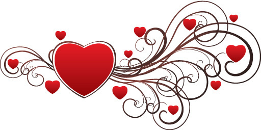512x255 Valentine Heart Vector Free Vector Download (4,988 Free Vector