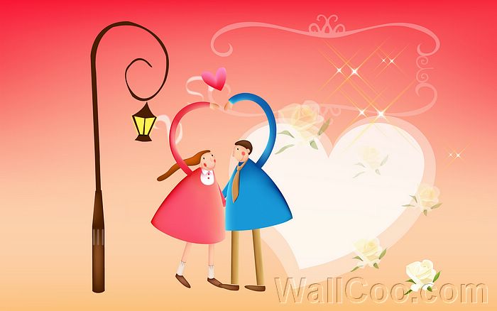 700x438 Valentine Couple Character