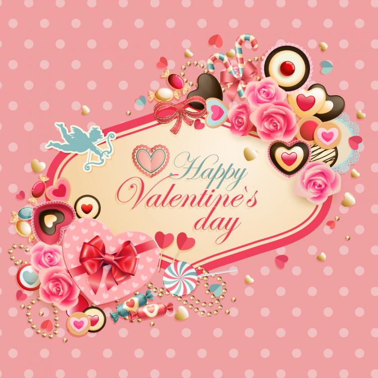 750x750 Valentine Labels Vector Free Vector 4vector