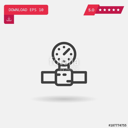 500x500 Valve Vector Icon Stock Image And Royalty Free Vector Files On