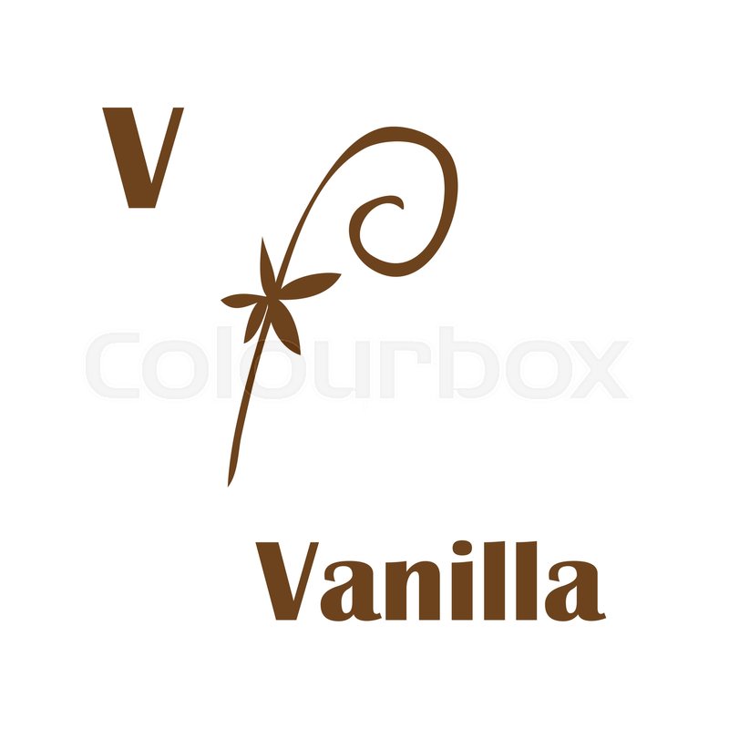 800x800 Kids Alphabet In Flat Style. V