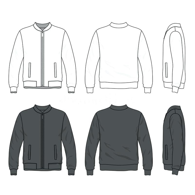 Varsity Jacket Mockup Template - printablefinder.com
