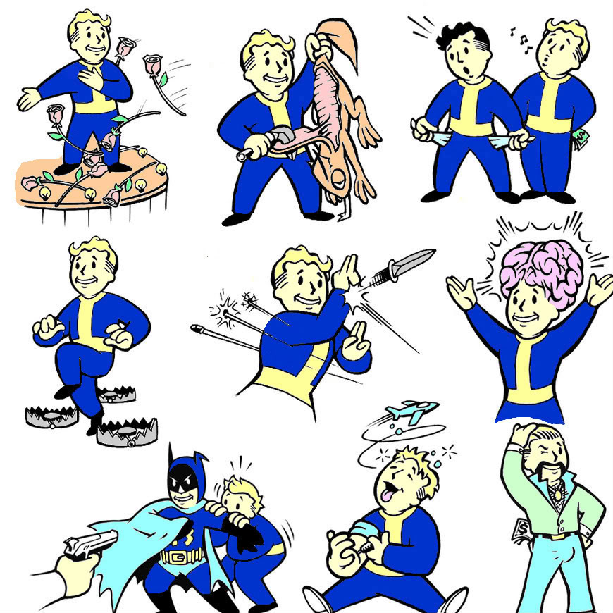 870x870 Vault Boy Perks Transparent