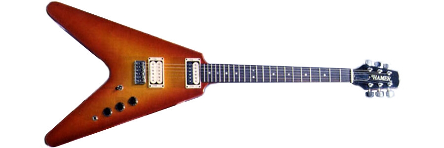 900x300 Hamer Vector (Maple Top) Electric Guitars