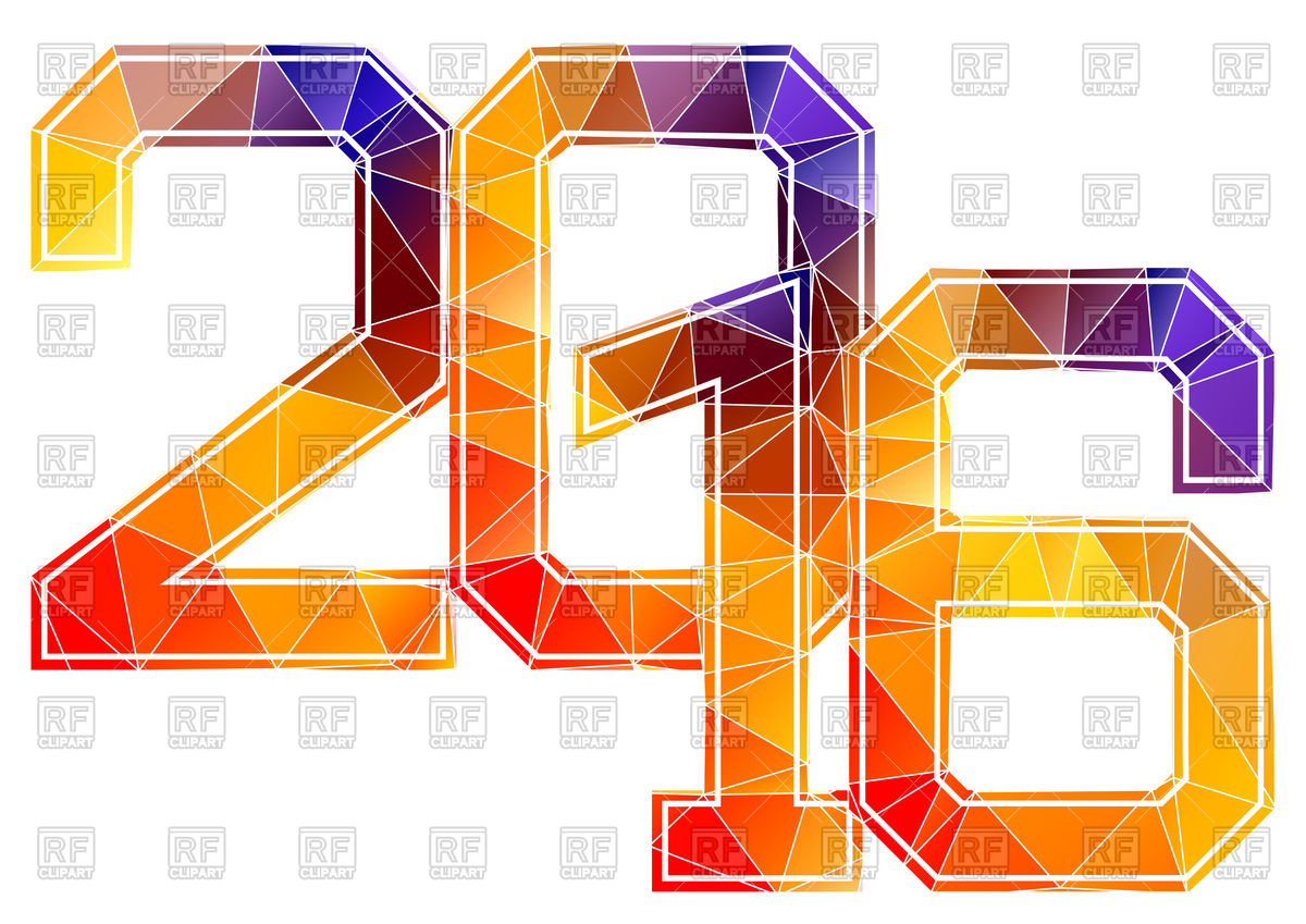 1200x849 Hapy New Year 2016 Background Vector Image Vector Artwork Of