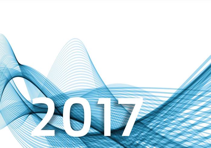 700x490 Free Vector New Year 2017 Background