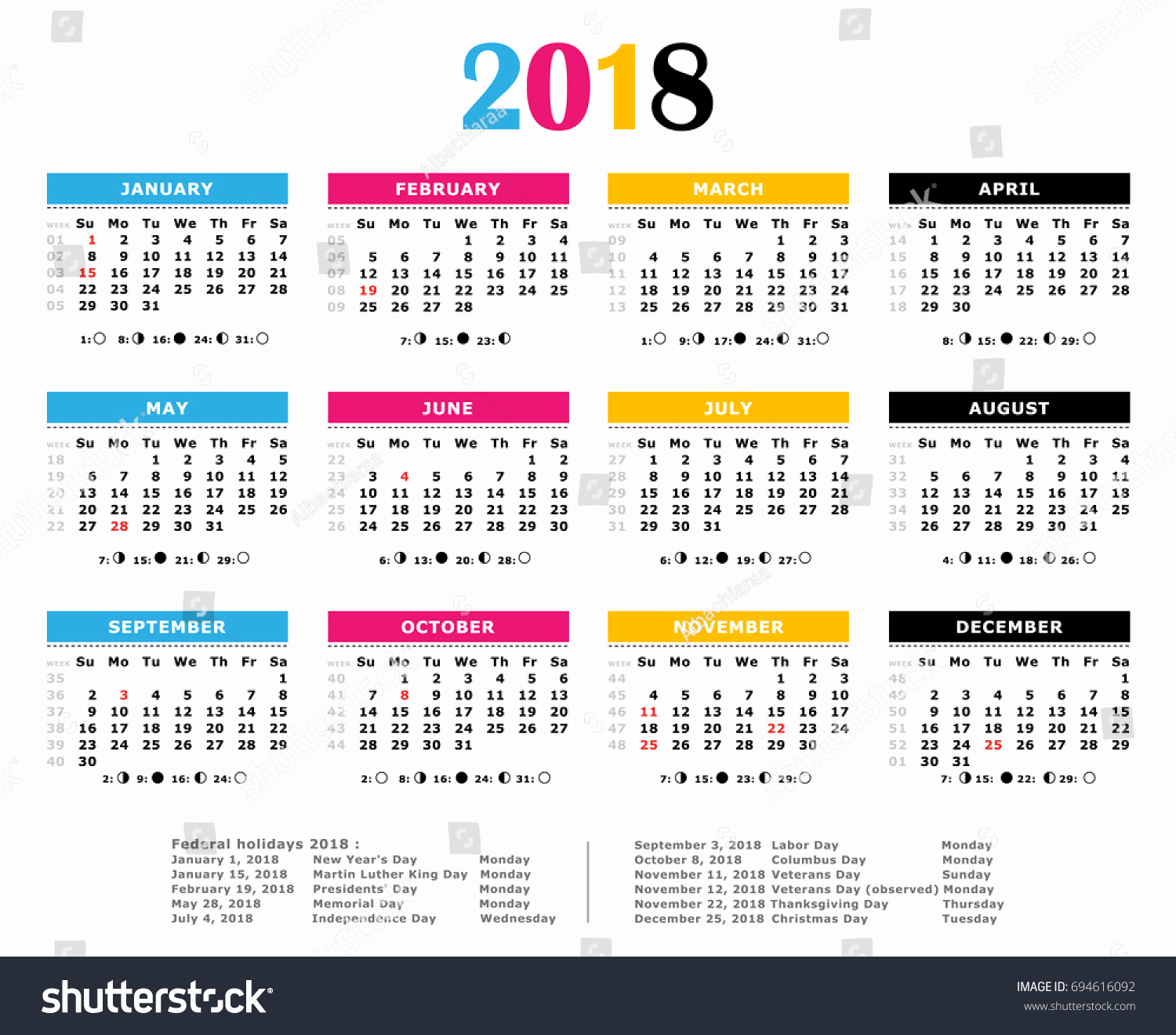 1500x1320 Free Calendar Printable Content Uploads 2018 2018 Stock Vector