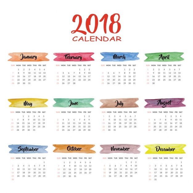 626x626 2018 Calendar Vectors, Photos And Psd Files Free Download