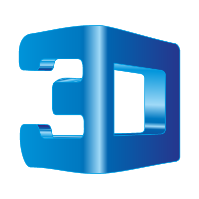 400x400 3d Vector Logo Free