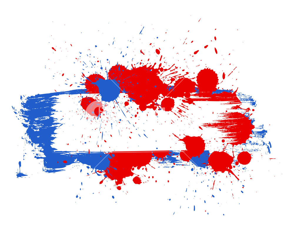 1000x786 Grunge Banner 4th Of July Vector Theme Design Royalty Free Stock