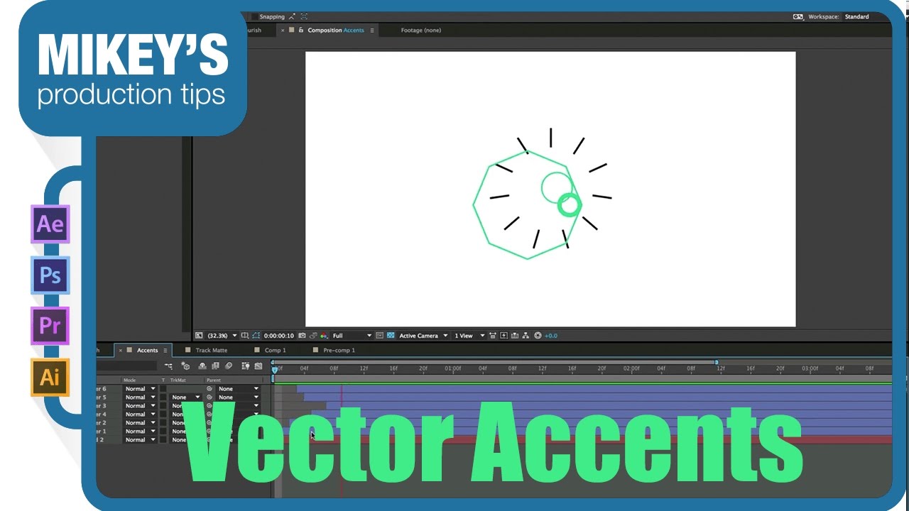 1280x720 Vector Accents After Effects Tutorial