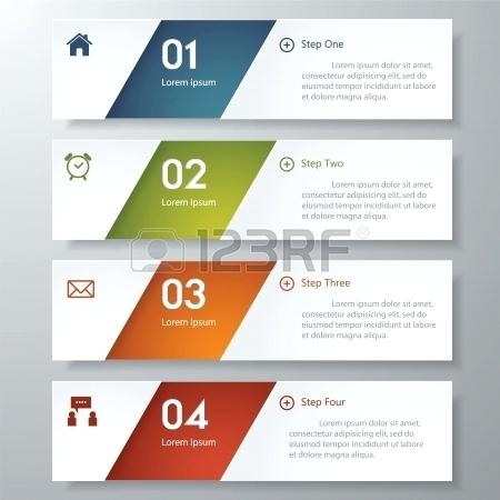 450x450 Design Clean Number Banners Template Graphic Or Website Layout