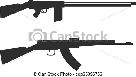 450x255 Gun Clipart Ak 47