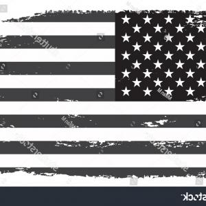 300x300 Stylish Black And White Icon American Flag Vector Arenawp
