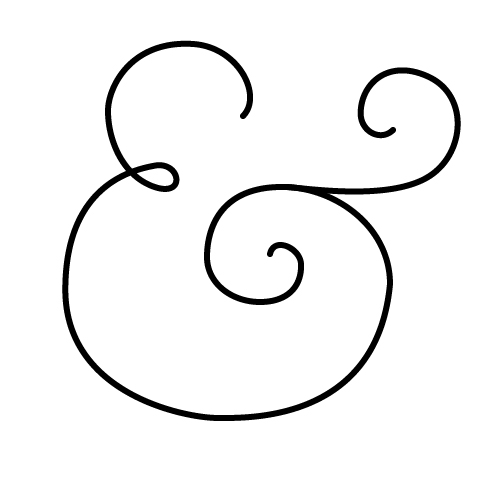 495x487 How To Create Calligraphic Ampersand Symbols In Illustrator