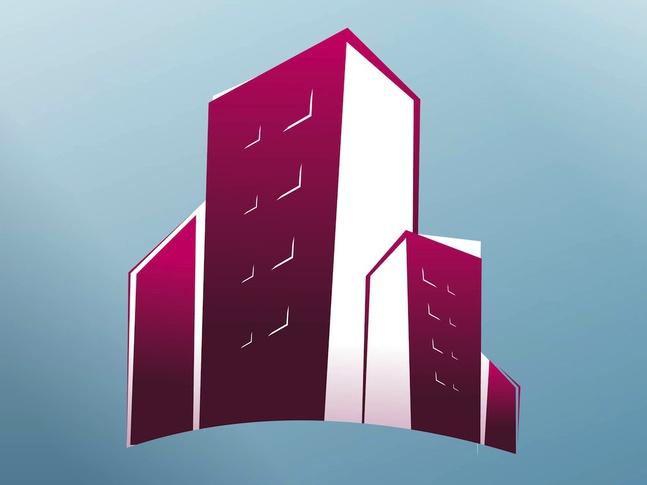 647x485 Flats Home Apartments Logo Vector Vector Free Download