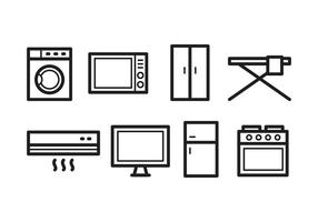 286x200 Home Appliances Free Vector Art