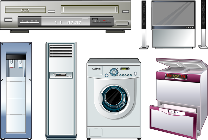 800x538 Vector Of Household Appliances
