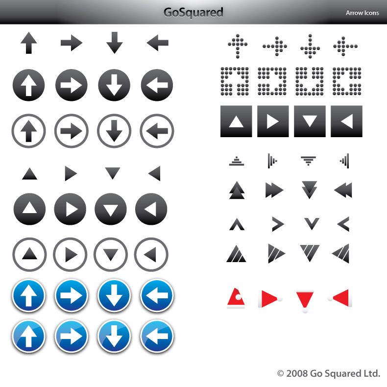 790x790 64 Vector Arrow Icons